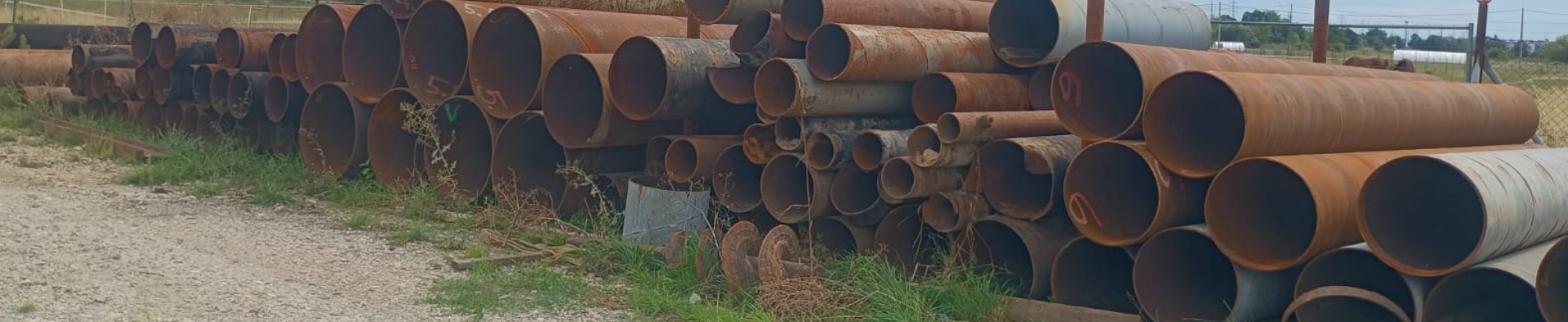 Prodej použitého ocelového potrubí
